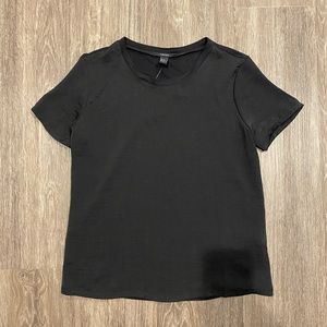 Forever 21 Black Crewneck T Shirt